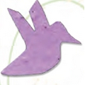 Hummingbird Plant-A-Shape Bookmark